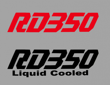 Aufkleber Yamaha RD 350